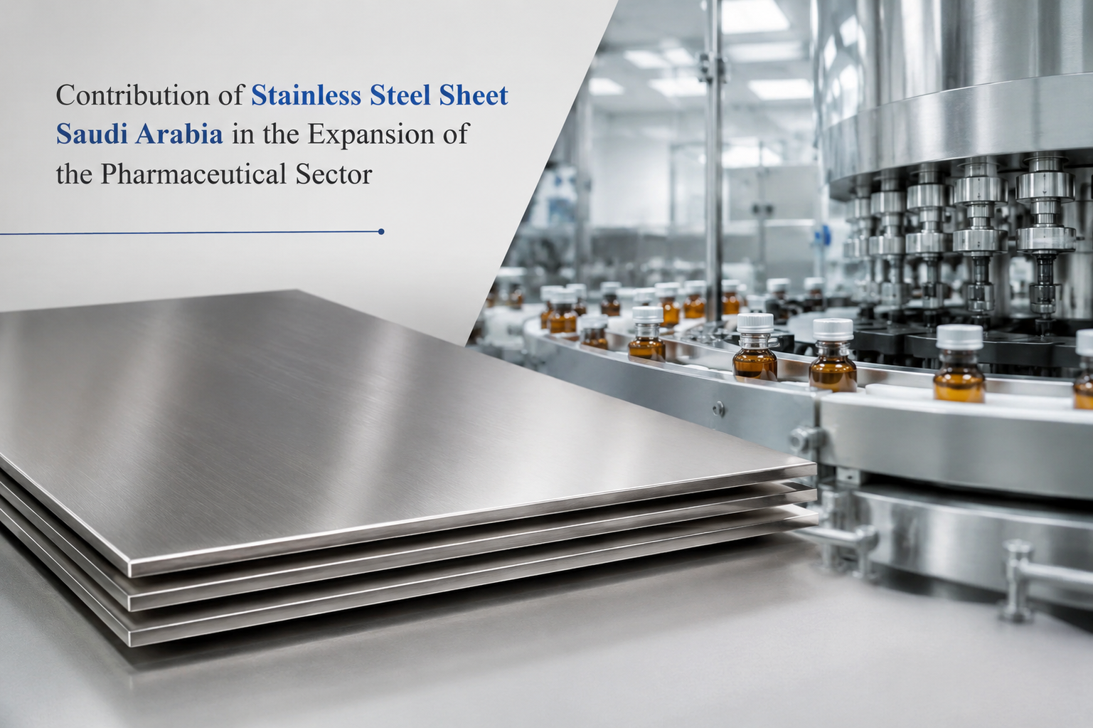Stainless Steel Sheet in Saudi Arabia for Pharmaceutical Industry