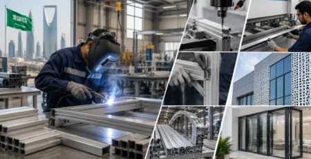 Aluminium Fabrication in Saudi Arabia- Specify Fabrication Process for Multiple Applications