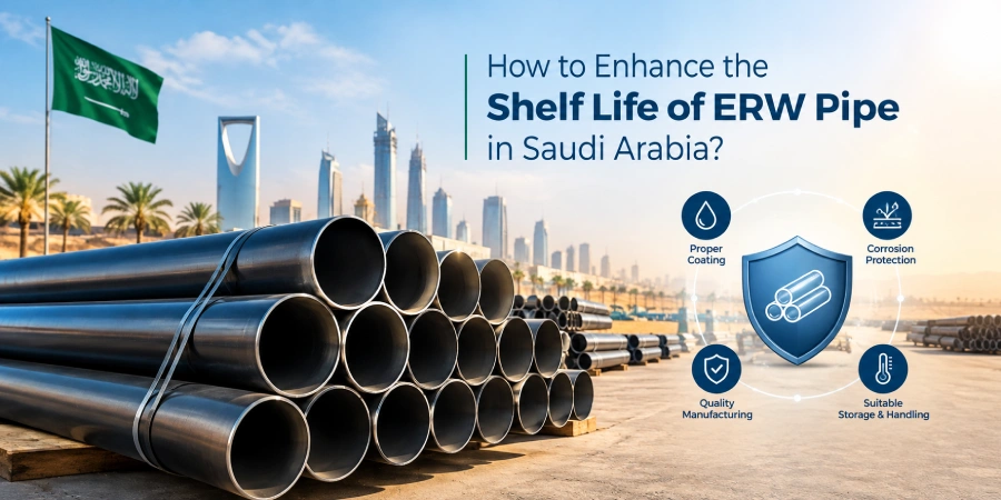 How to Enhance the Shelf Life of ERW Pipe in Saudi Arabia?