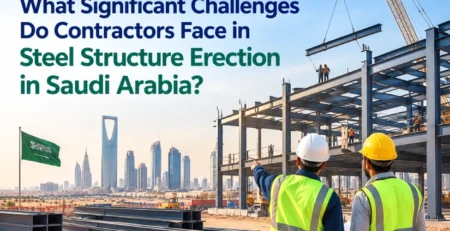 What Significant Challenges Do Contractors Face in Steel Structure Erection in Saudi Arabia?