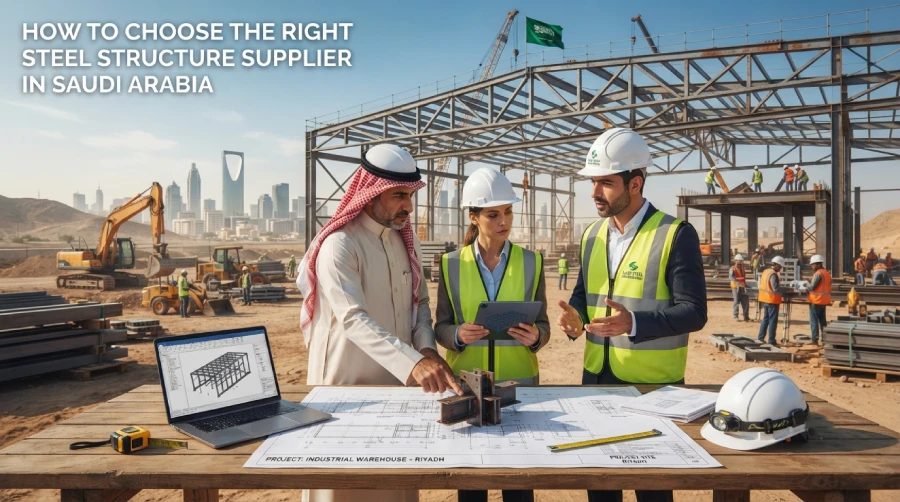 How to Choose the Right Steel Structure Supplier in Saudi Arabia for Your Next Project?