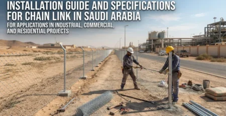 Installation Guide and Specifications for Chain Link in Saudi Arabia For Applications